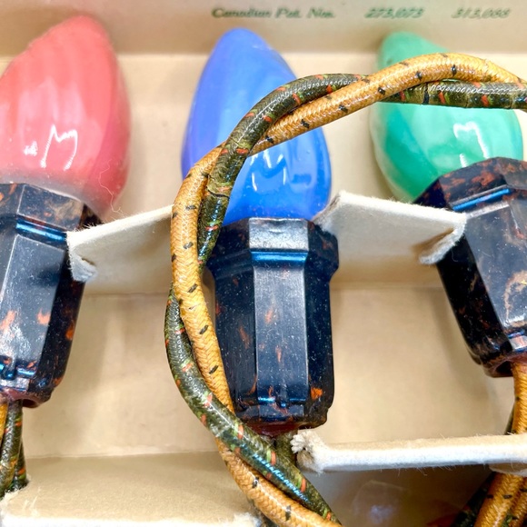 Vintage Noma Swirl Christmas Lights - Picture 3 of 16